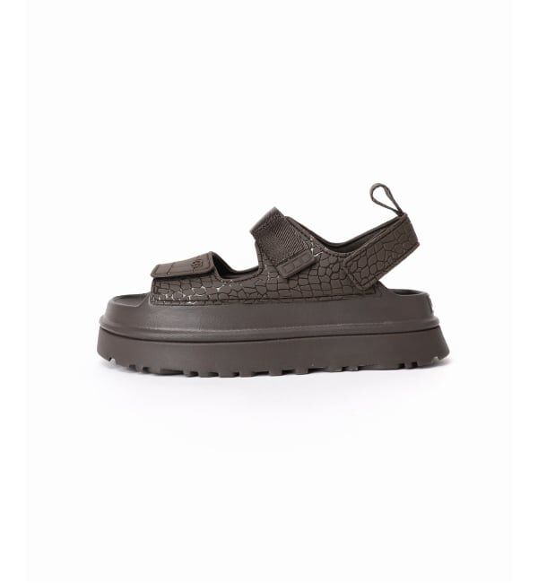  「《WEB限定》UGG/アグ W GOLDEN GLOW EMBOSSED」|サンダル|