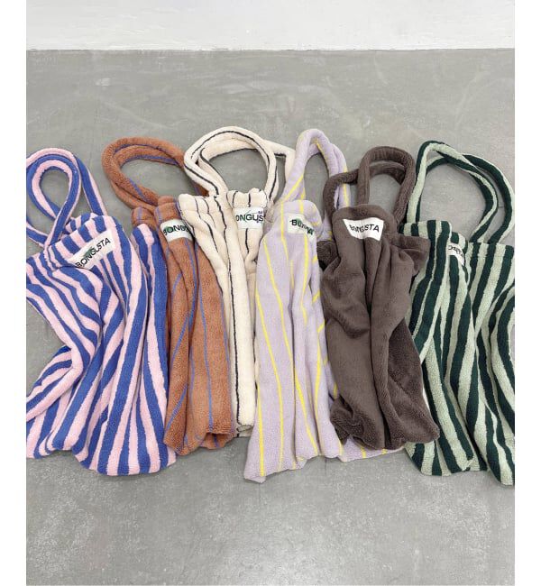  「《追加 / 一部カラーWEB限定》BONGUSTA/ボングスタ STRIPED トートバッグ」|トートバッグ|