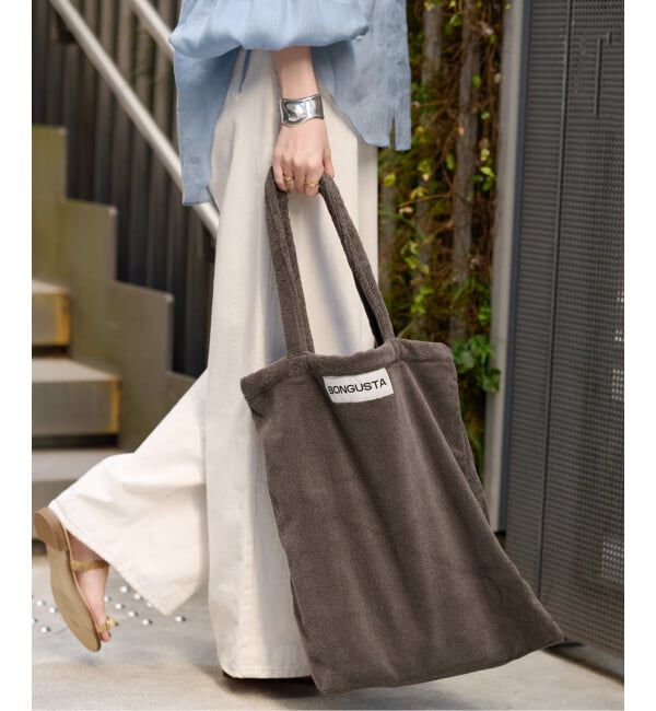  「《追加 / 一部カラーWEB限定》BONGUSTA/ボングスタ STRIPED トートバッグ」|トートバッグ|