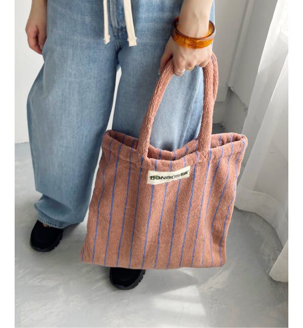  「《追加 / 一部カラーWEB限定》BONGUSTA/ボングスタ STRIPED トートバッグ」|トートバッグ|