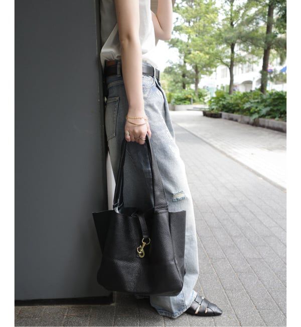  「《WEB限定》 MILLELA FIRENZE/ミレッラ BIT LEATHER TOTE」|トートバッグ|
