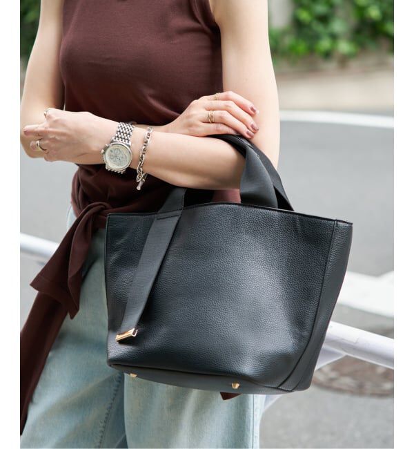  「《追加 / 大容量&500mlペットボトル収納◎》LE TALON BELT M トート」|トートバッグ|
