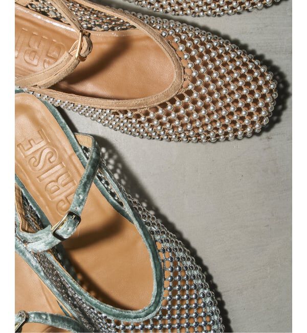 GRISE「《追加 / WEB+一部店舗限定》GRISEビジューネットミュール」|その他|