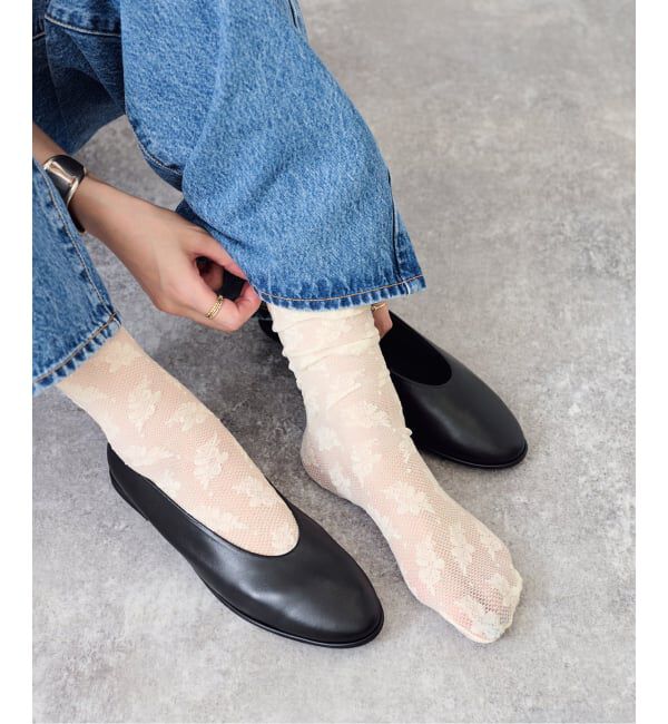  「LETALON Lace Tube socks」|ソックス|