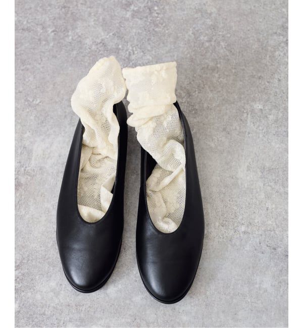  「LETALON Lace Tube socks」|ソックス|ナチュラル