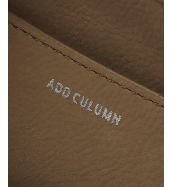  「ADDCULUMN/アドカラム PAGE SHLD NUBUCK」|ショルダー・メッセンジャー|