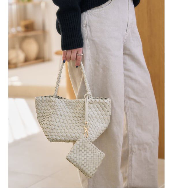  「《追加予約/WEB限定》VELETTO / ベレット 別注 MESH POACH BAG」|トートバッグ|
