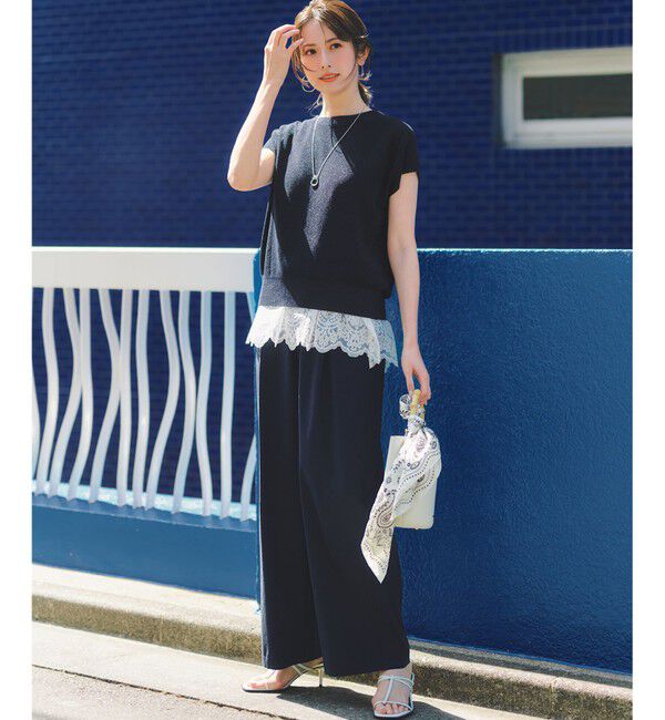 23区「ホースシュー グラスホルダー ネックレス」|ネックレス|