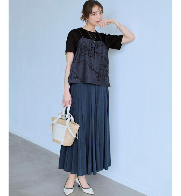 23区「【WEB&一部店舗限定】アシンメトリーチェーンコイン ネックレス」|ネックレス|