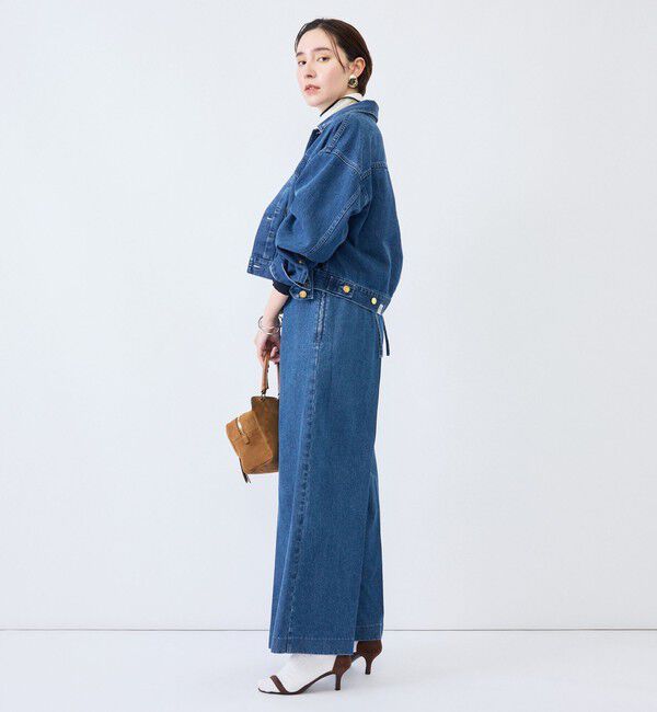 Rie Miller「【RM denim】デニムオールインワン」|オールインワン|