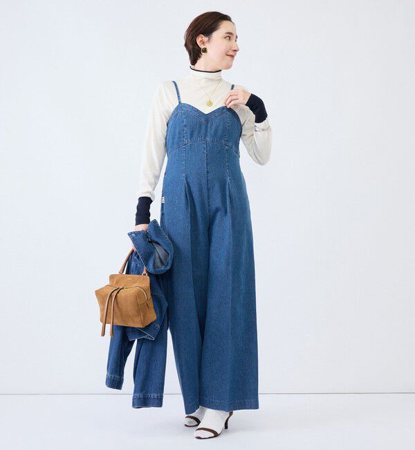 Rie Miller「【RM denim】デニムオールインワン」|オールインワン|