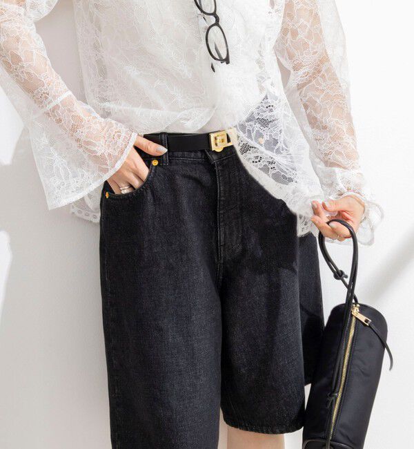 Rie Miller「【RM denim】ハーフパンツデニム」|その他|