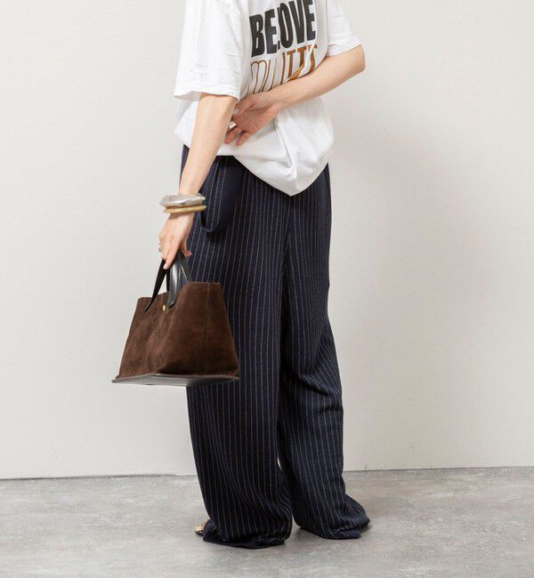 Rie Miller「《手洗い可能》Wジャガードニットサロペット」|オールインワン|
