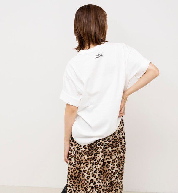 Rie Miller「【WEB＆一部店舗限アイテム】【karl blossfeldt】プラントフォトＴシャツ」|Tシャツ・カットソー|
