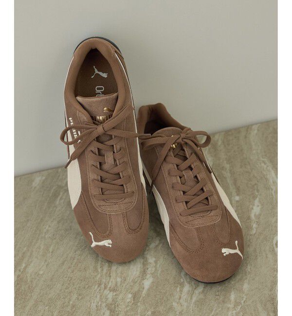 SALON adam et rope'「【PUMA/プーマ】SPEEDCAT OG / スピードキャット」|スニーカー|ブラウン系(24)