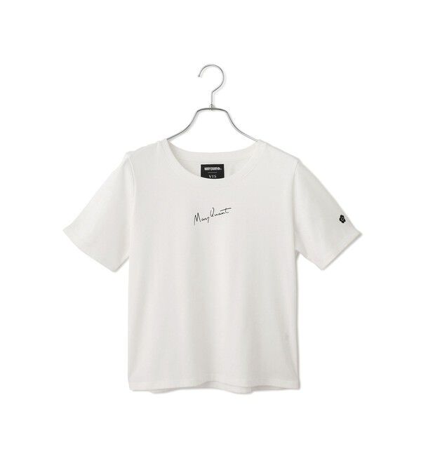 VIS「【MARY QUANT&times;VIS】コンパクトTシャツ」|Tシャツ・カットソー|