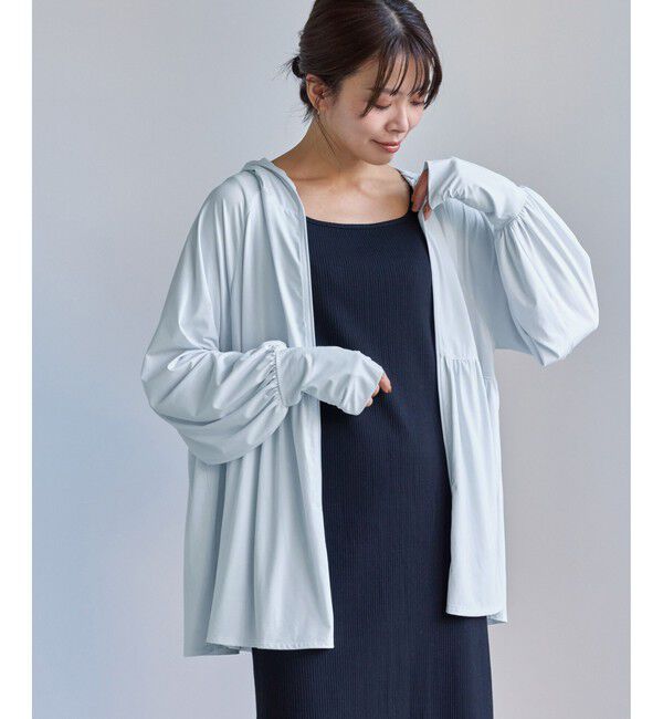 ROPE PICNIC PASSAGE「【WEB限定カラー】絶対焼けたくないUVパーカー/UVカット・接触冷感」|パーカー|