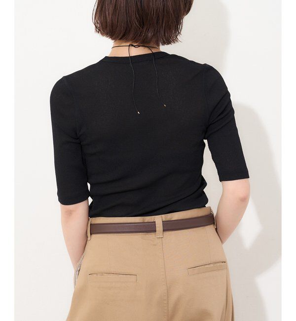  「【myporter】ラウンドネックドライフィットカットソー」|Tシャツ・カットソー|