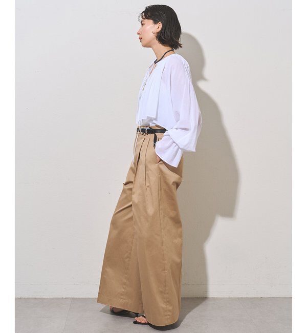  「TWILLタックパンツ」|その他|