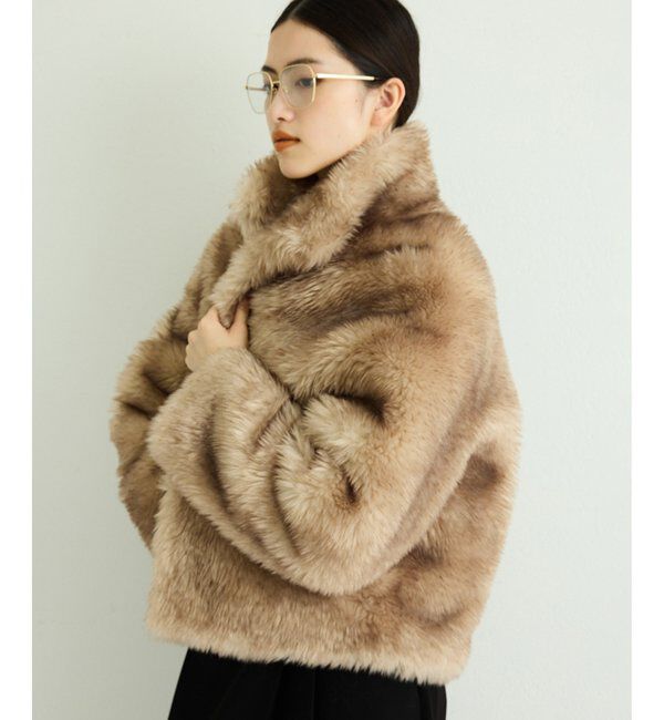 THE PAUSE「【THE PAUSE】フェイクトスカーナショートコート＜WEB限定＞」|その他|