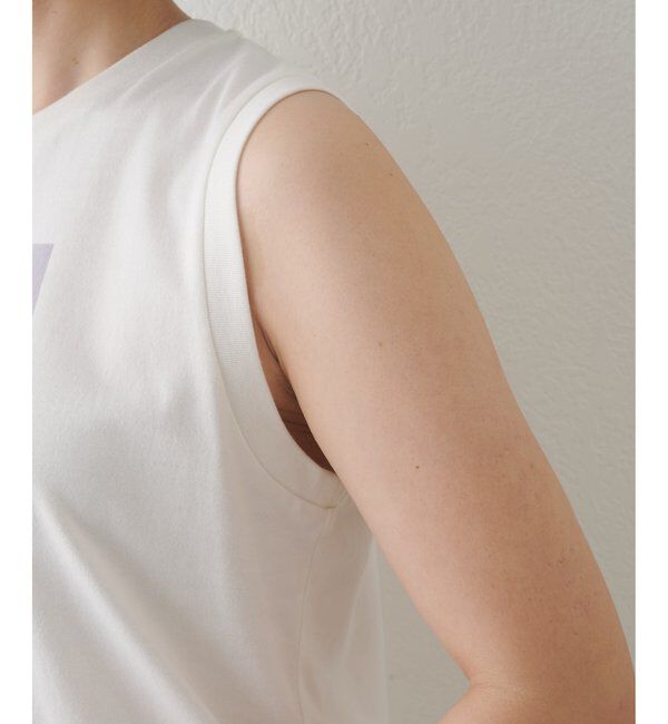 Drawing Numbers「【Drawing Numbers】キャットノースリーブTシャツ」|Tシャツ・カットソー|