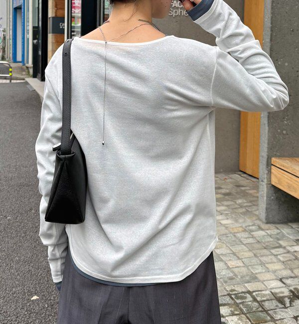  「【人気につき追加販売/接触冷感/吸水速乾】ベーシックシアーロンT」|Tシャツ・カットソー|