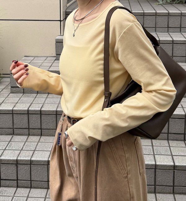  「【人気につき追加販売/接触冷感/吸水速乾】ベーシックシアーロンT」|Tシャツ・カットソー|