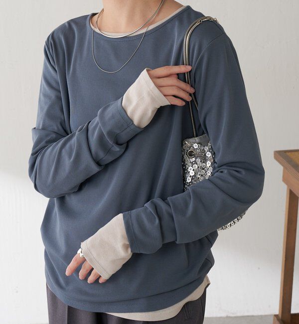  「【人気につき追加販売/接触冷感/吸水速乾】ベーシックシアーロンT」|Tシャツ・カットソー|