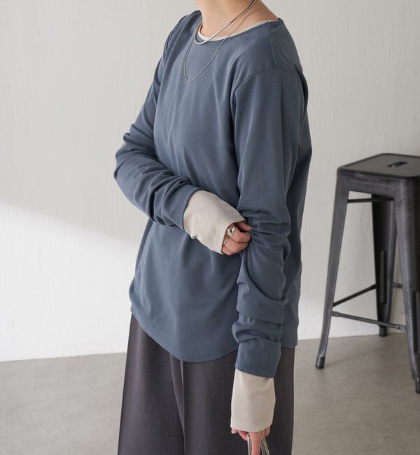  「【人気につき追加販売/接触冷感/吸水速乾】ベーシックシアーロンT」|Tシャツ・カットソー|