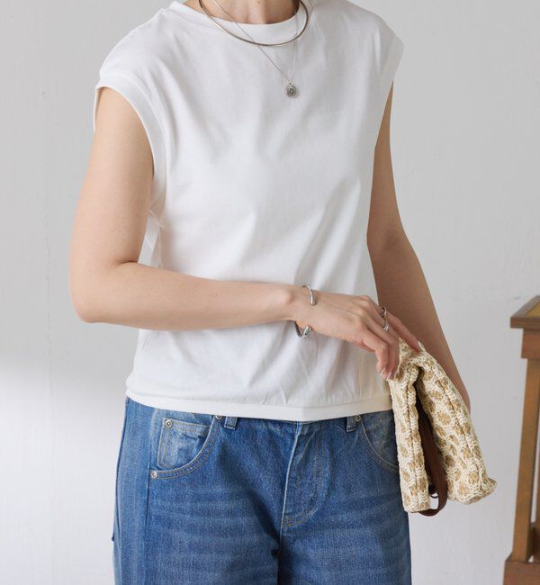  「【接触冷感】Q.anosクールタッチTシャツ」|Tシャツ・カットソー|