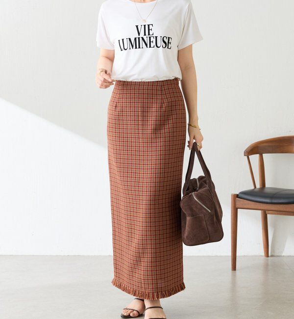  「【大人のロゴTシャツ】フロッキーコンパクトロゴTシャツ」|Tシャツ・カットソー|