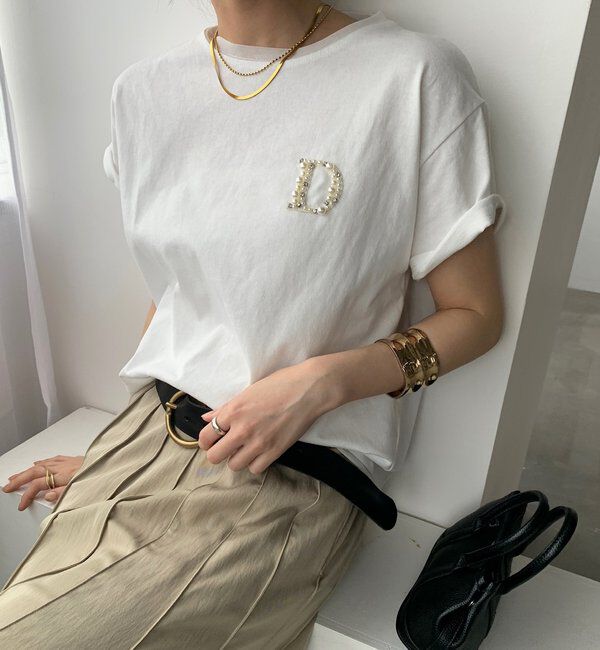  「DビジューTEE」|Tシャツ・カットソー|