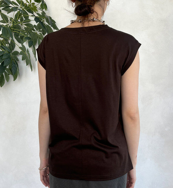  「【接触冷感】リヨセル混フレンチプルオーバー」|Tシャツ・カットソー|