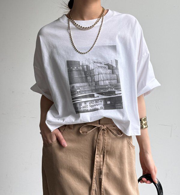  「フォトプリントTEE」|Tシャツ・カットソー|
