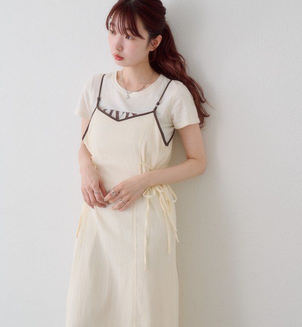  「【S.Mサイズ展開】ヴィンテージ加工ロゴTEE」|Tシャツ・カットソー|