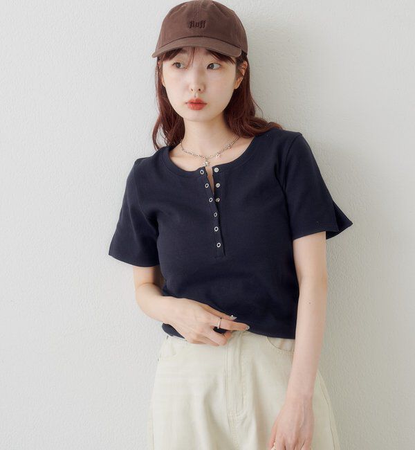  「ロゴ刺繍キャップ」|ハット|