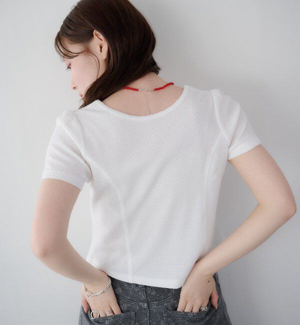  「【花柄&無地】ピコポコTEE」|Tシャツ・カットソー|