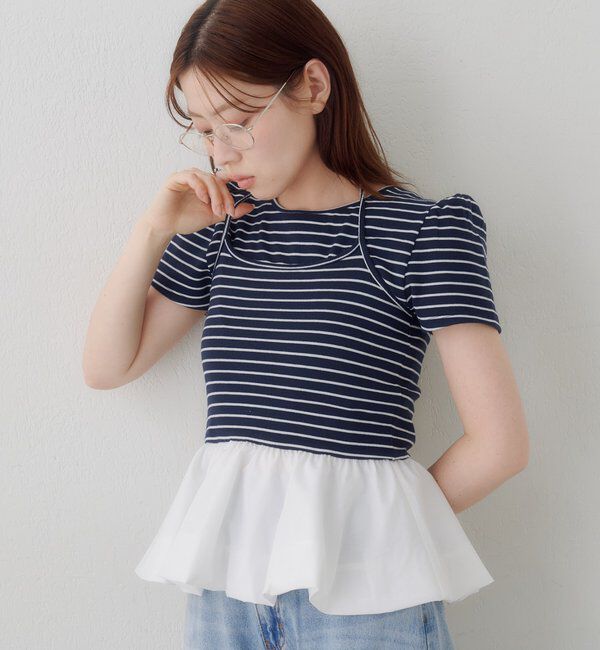  「【マルチウェイ】ホルターバルーンカーデSET」|Tシャツ・カットソー|