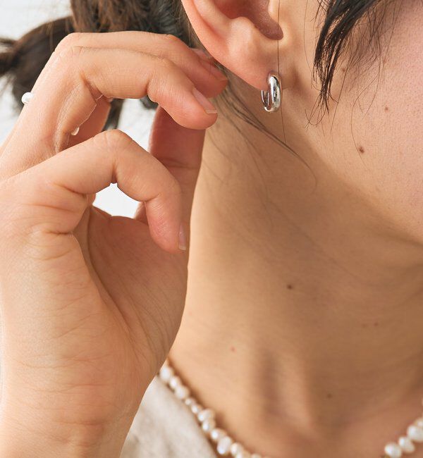  「【A・MONN】【箱付き】フープピアス」|ピアス|