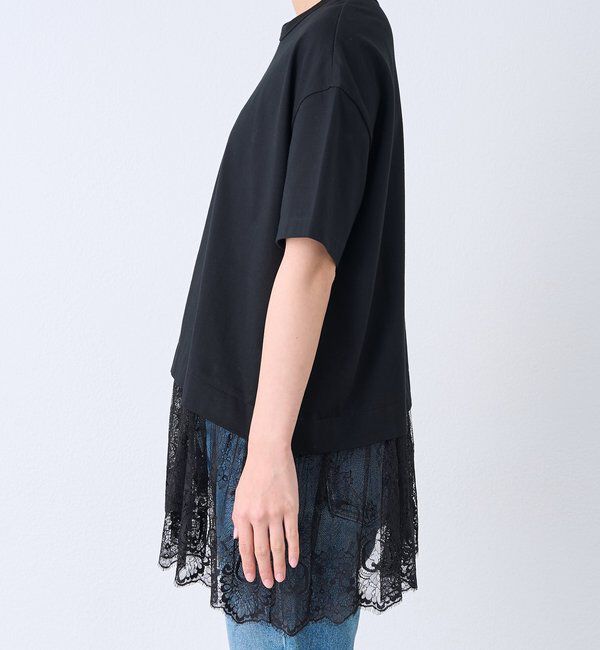  「ヘムレースカットソー」|Tシャツ・カットソー|