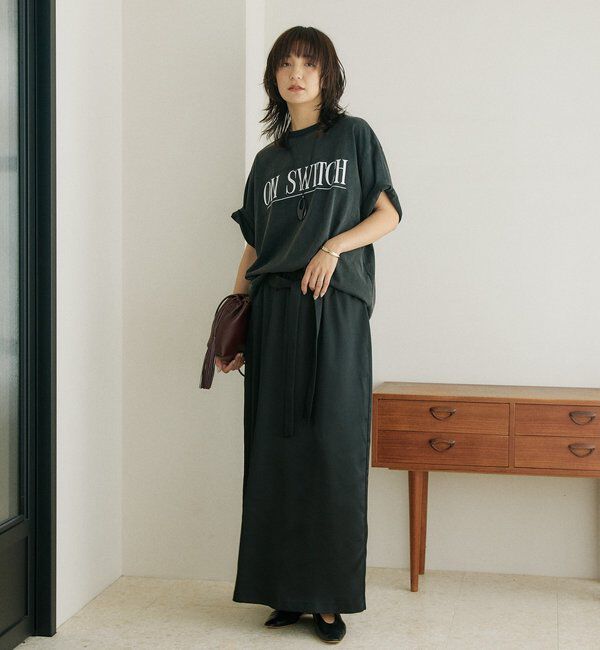 「【A・MONN】【2サイズ展開】satinスカート」|スカート|