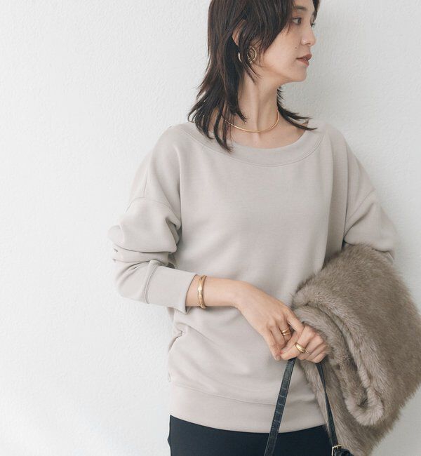  「ニュアンスショルダーカットソー」|Tシャツ・カットソー|
