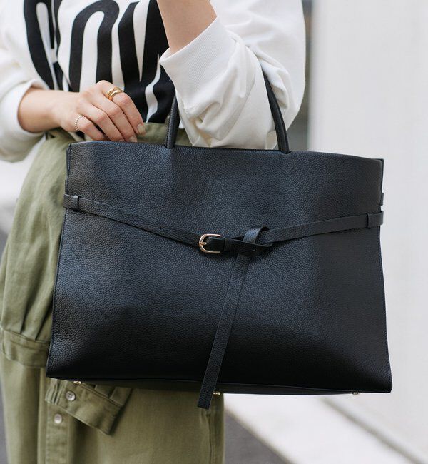  「big belt bag」|クラッチバッグ|ブラック