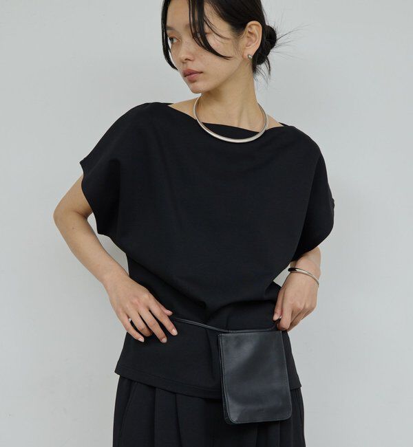  「【こなれ見えを叶える】【セットアップ対応】ジャージーボートカットソー」|Tシャツ・カットソー|