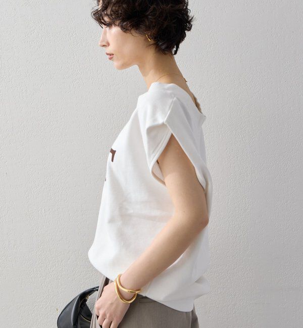  「オフショルスウェットTee」|Tシャツ・カットソー|