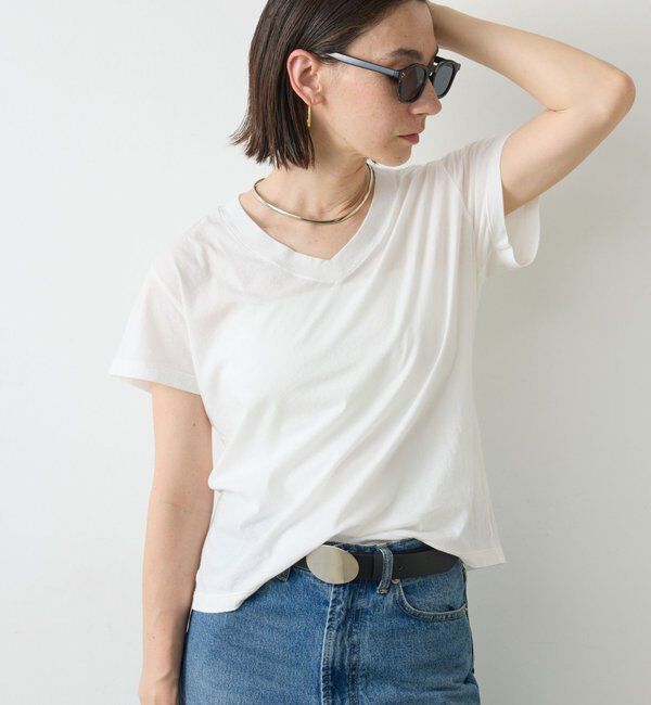  「VネックTシャツ」|Tシャツ・カットソー|