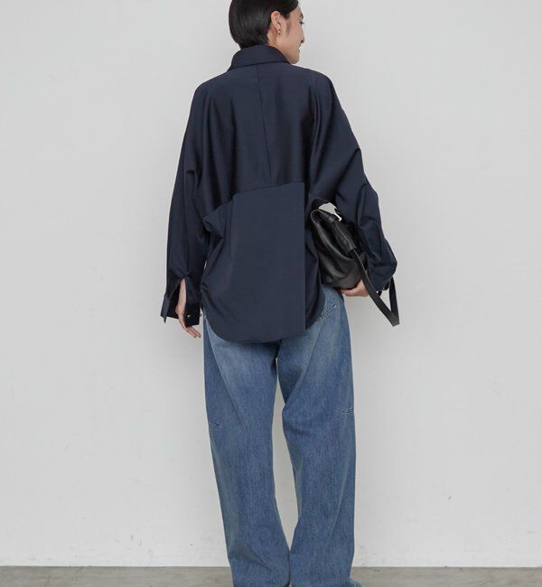  「《WEB限定/大人気につきリバイバル/累計販売１万枚達成》サテンBIGシャツ」|シャツ・ブラウス|