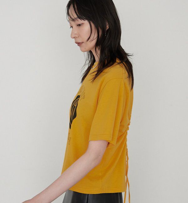  「≪バックシャン≫バックホール半袖Tシャツ」|Tシャツ・カットソー|