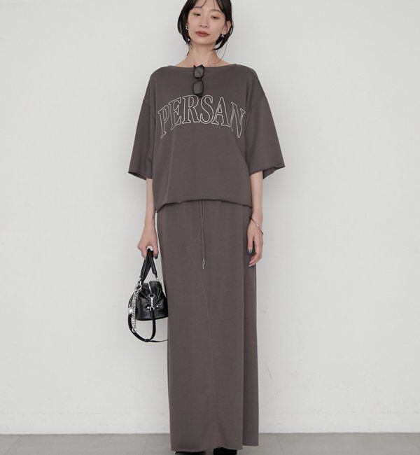  「≪セットアップ可≫カットプリントプルオーバー」|Tシャツ・カットソー|
