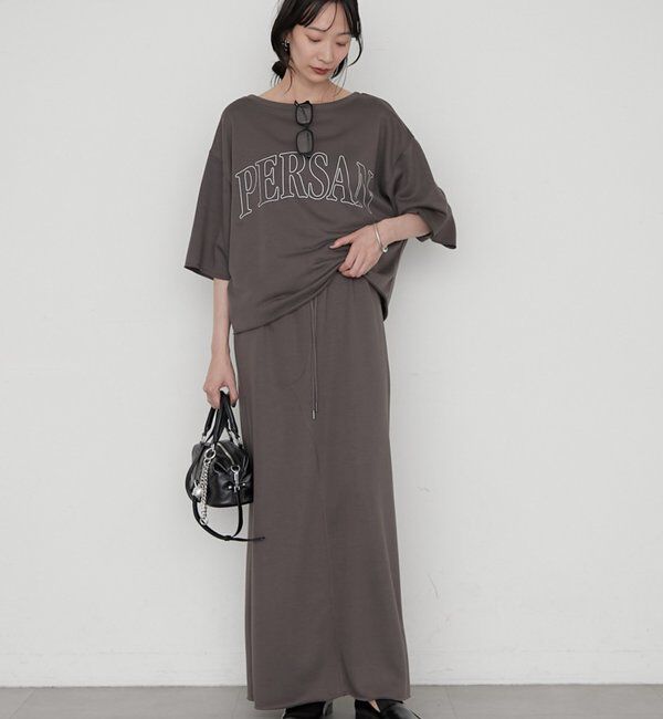  「≪セットアップ可≫カットプリントプルオーバー」|Tシャツ・カットソー|